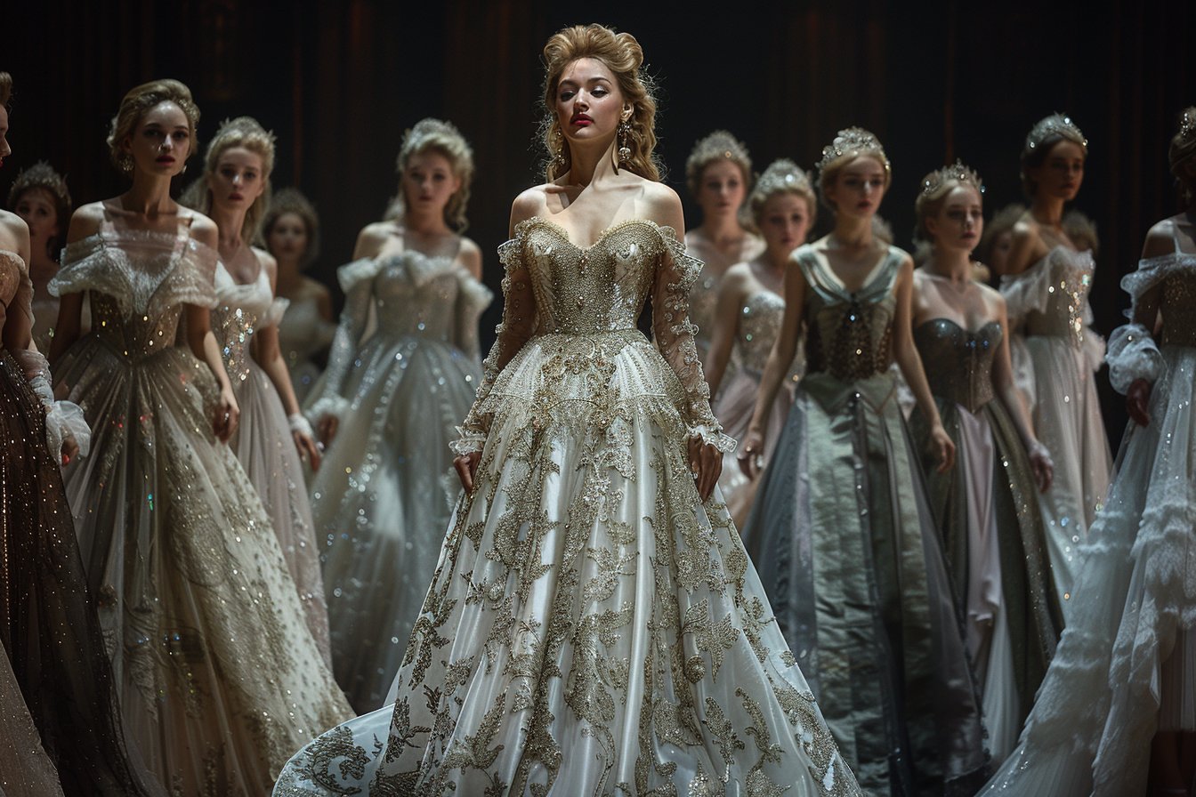 La fusion fascinante entre musique et mode : les robes de princesse pour femmes sur scène
