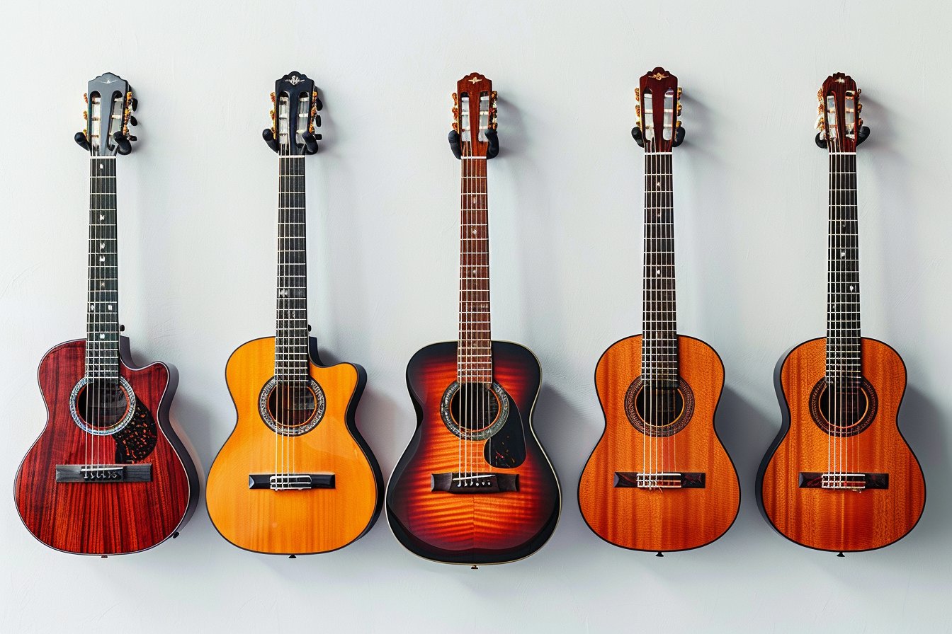 Les différents types de guitares expliqués : trouvez celle qui vous convient
